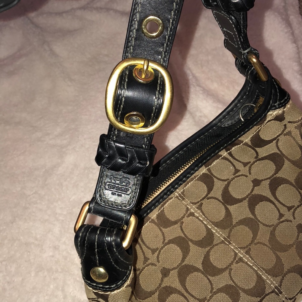 Coach Signature Shoulder Bag - Picture 2 of 7